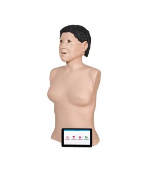 Yetişkin Yarım Beden CPR Eğitim Maketi, Tablet Kontrollü