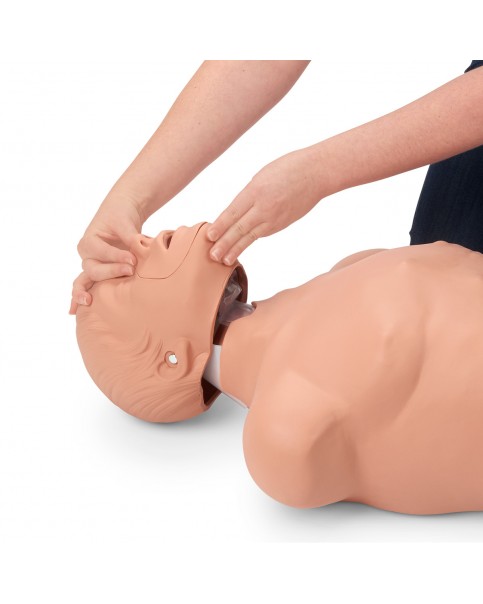 Yetişkin Yarım Beden CPR Eğitim Mankeni, Işıklı Kontrol Panelli