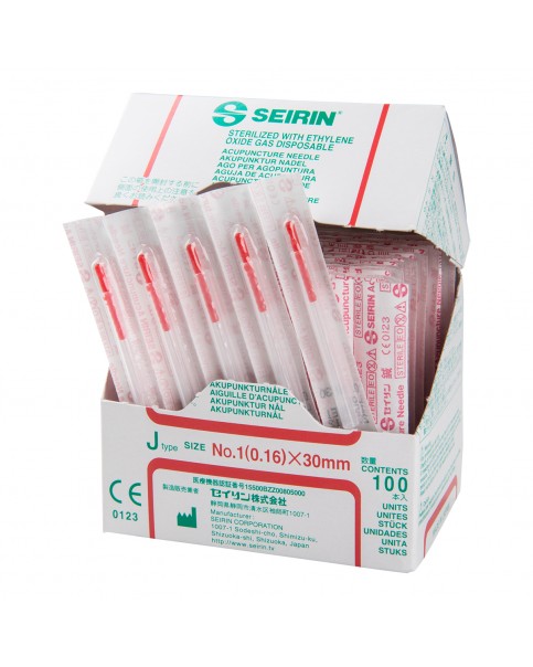 Akupunktur İğnesi - SEIRIN® J-type Needle 0,16x30 mm