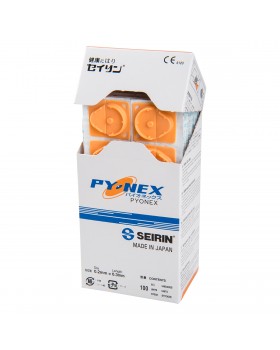 Akupunktur İğnesi - SEIRIN ® New PYONEX - 0.20 x 0.30 mm, orange, 100 pcs. per box.